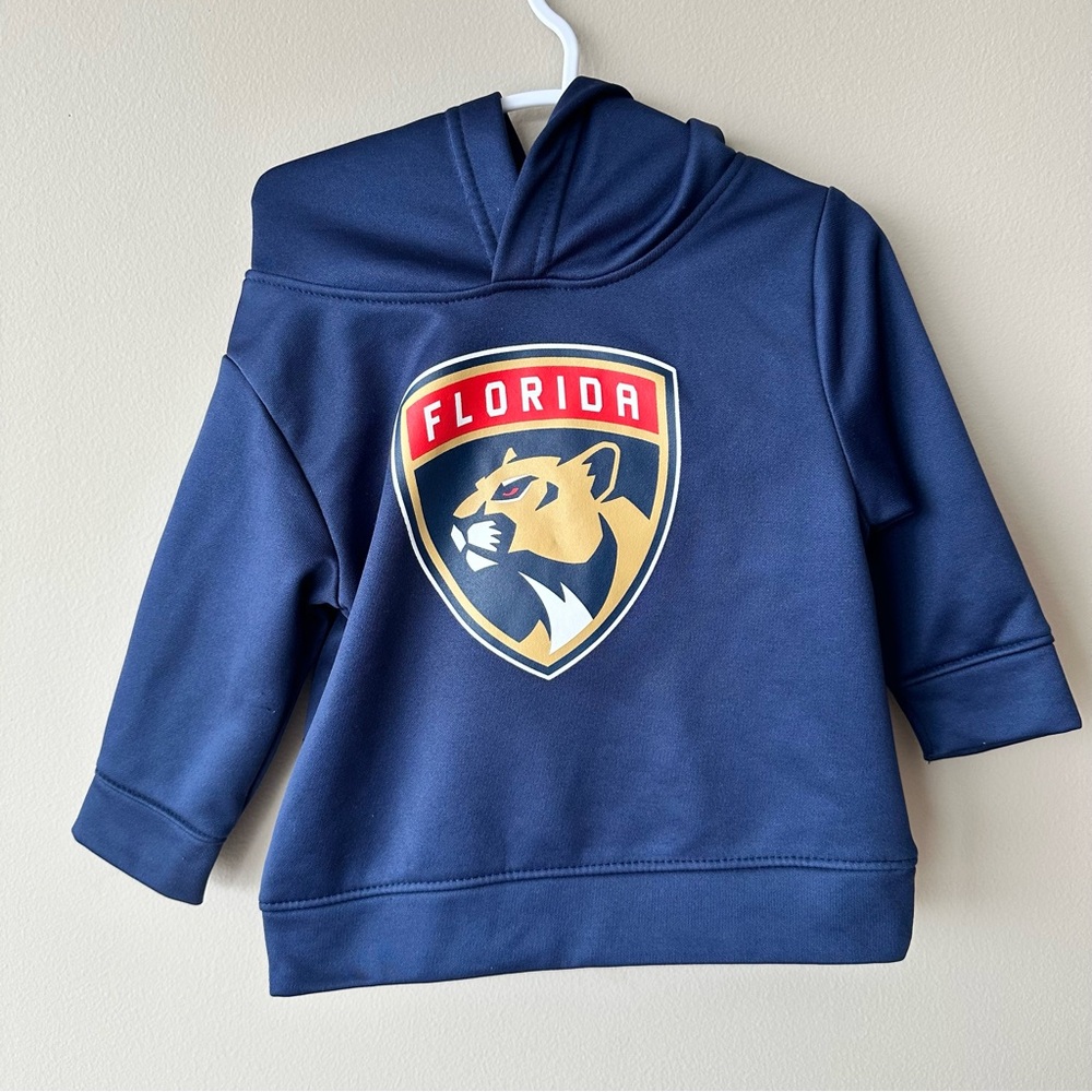 Florida Panthers Kids Navy Hoodie size 12 M